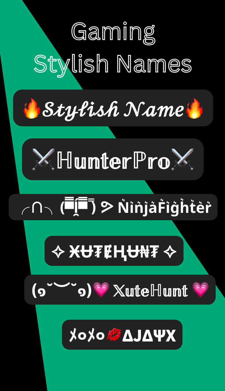 Gaming Stylish Name